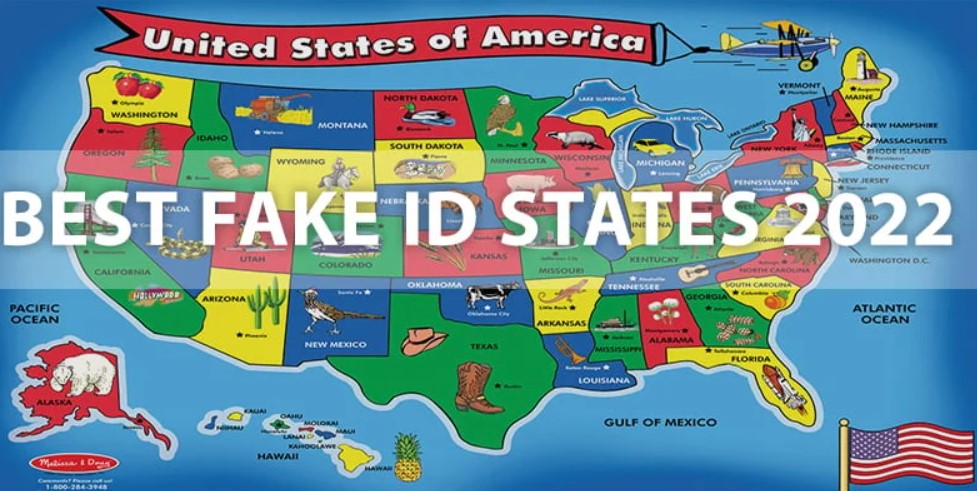 Fake ID States List